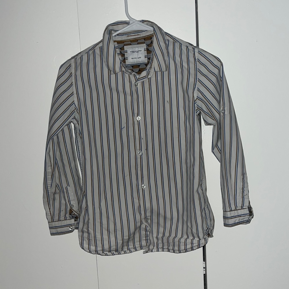 Boys Long sleeved Collared Shirt Ages 11-12